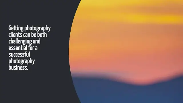 Video thumbnail for How To Get Photography Clients