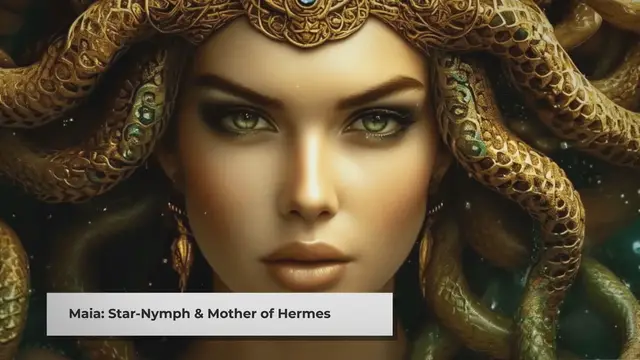 'Video thumbnail for Exploring Greek Goddesses: Maia, Medusa, Metis, Melinoe, and Mnemosyne'