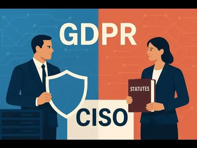 'Video thumbnail for The Cybersecurity and Privacy Divide: CISO vs. DPO in the Age of GDPR'