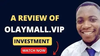 Video thumbnail for A Review of OlayMALL Investment Platform (Watch Now) #olaymall #hyip #hyipmonitor
