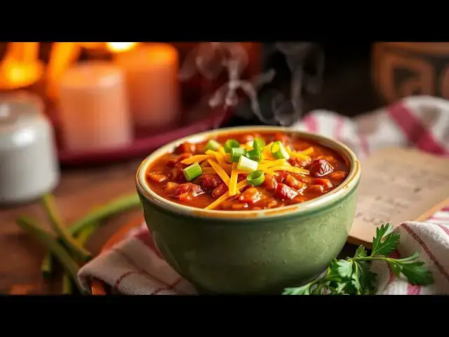 'Video thumbnail for 🍲 “Hearty Homemade Chili — Best Comfort Food for Cold Days!”'