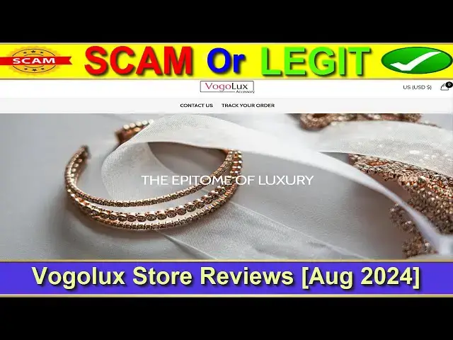 Video thumbnail for Vogolux Store Reviews (Aug 2024) - Is Vogolux A Scam Or Legit Site? Find Out! | Product Review