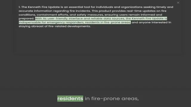 Video thumbnail for accurate information regarding fire incidents. This product provides real-time updates on fire conditions, containment efforts, and safety measures, ensuring users remain informed and prepared. With its user-friendly interface and reliabl
