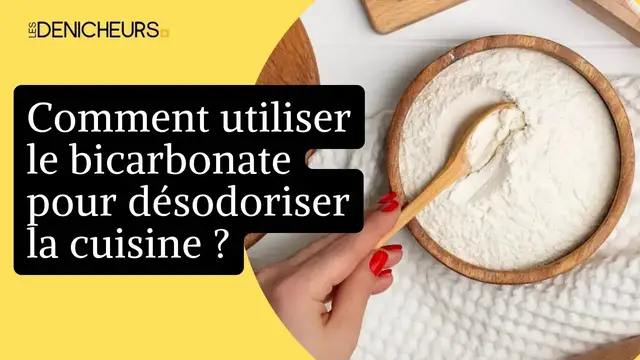 Video thumbnail for ✨ 6 moyens d’utiliser le bicarbonate de soude pour désodoriser la cuisine 🍳
