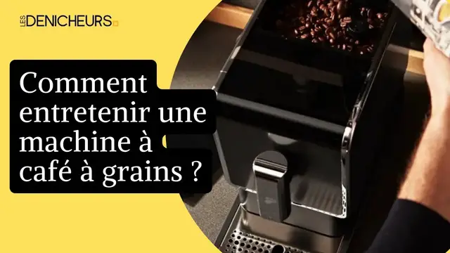 Video thumbnail for ☕  Comment nettoyer et bien entretenir une machine à café à grains ?