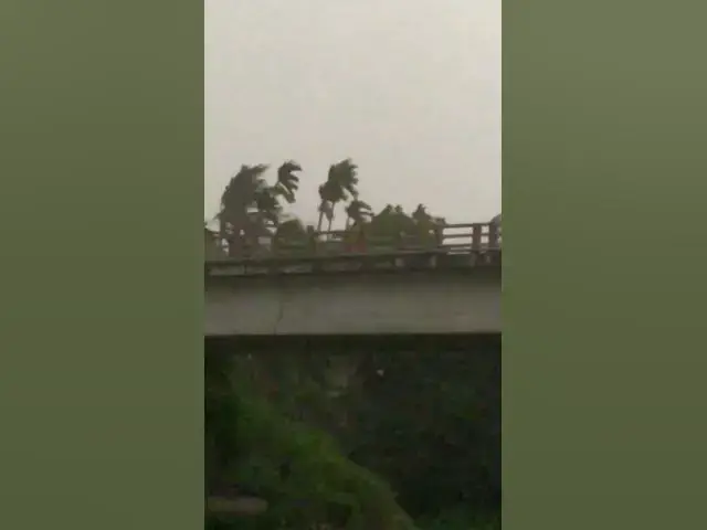 Video thumbnail for প্রচন্ড ঝড়ে মেয়েটাকে ব্রীজ থেকে উড়িয়ে নিয়ে যাচ্চে😱 #shortsvideo