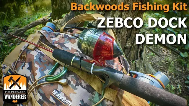 Video thumbnail for Backwoods Fishing Kit, Zebco Dock Demon