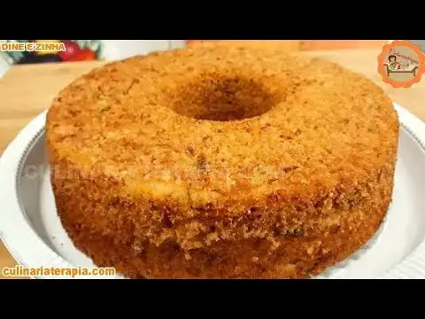 Video thumbnail for Sem Glúten e Sem Lactose Faça Bolo Salgado com Recheio de Frango