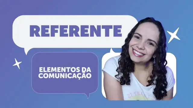 Video thumbnail for O QUE É REFERENTE | Guia básico dos Elementos da Comunicação