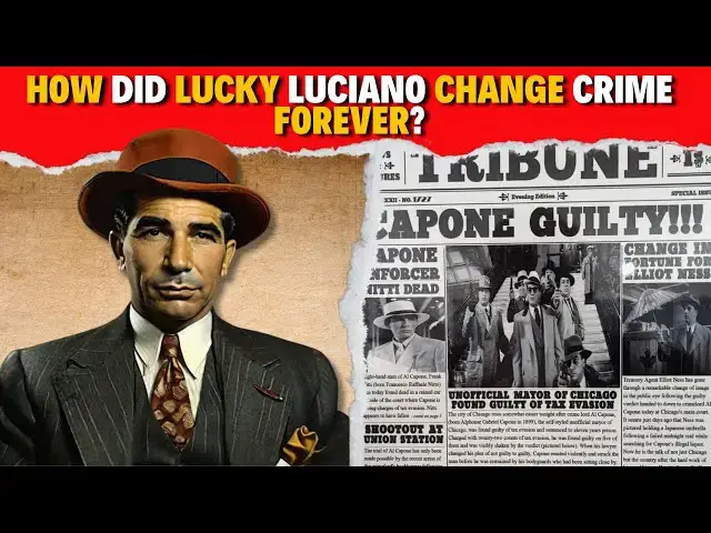 'Video thumbnail for How Did Lucky Luciano Change Crime Forever?'