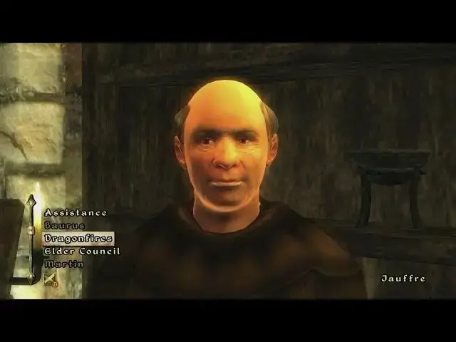 Video thumbnail for The Elder Scrolls IV Oblivion - Deliver the Amulet: Talk To Jauffre (Mehrunes Dagon, Martin, Baurus)