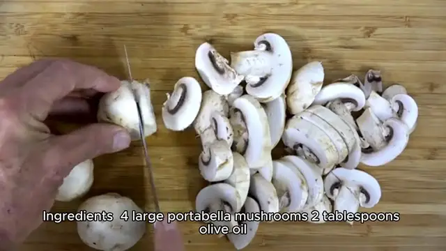 Video thumbnail for Portabella Mushrooms Recipe