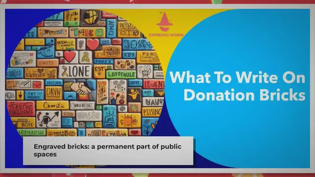 'Video thumbnail for What To Write On Donation Bricks. 50+ Message Ideas'