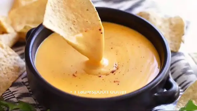 Video thumbnail for nacho cheese sauce recipe