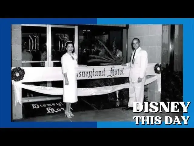 Video thumbnail for Disneyland Hotel | DISNEY THIS DAY | August 25, 1956