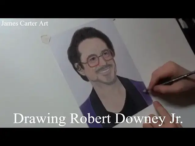 Video thumbnail for Drawing Robert Downey Jr. - Timelapse