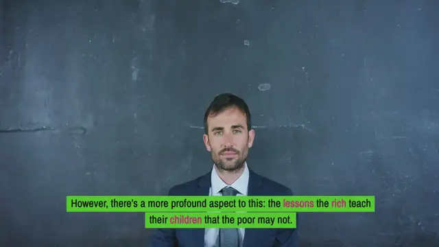 Video thumbnail for Things the Rich Teach Their Children That The Poor Don’t