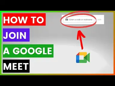'Video thumbnail for How To Join a Google Meet meeting? [in 2025]'