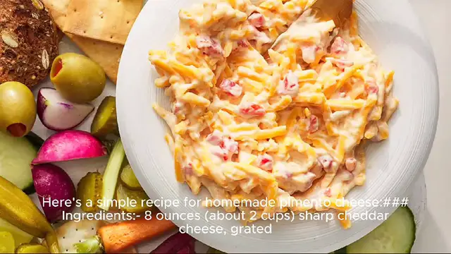 Video thumbnail for pimento cheese recipe