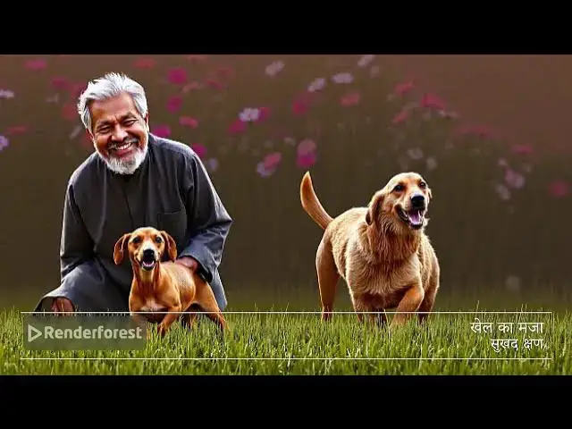 'Video thumbnail for दादाजी और दो कुत्तों की कहानी 🧑🏼🦳🏞️🐶🐕🐕'