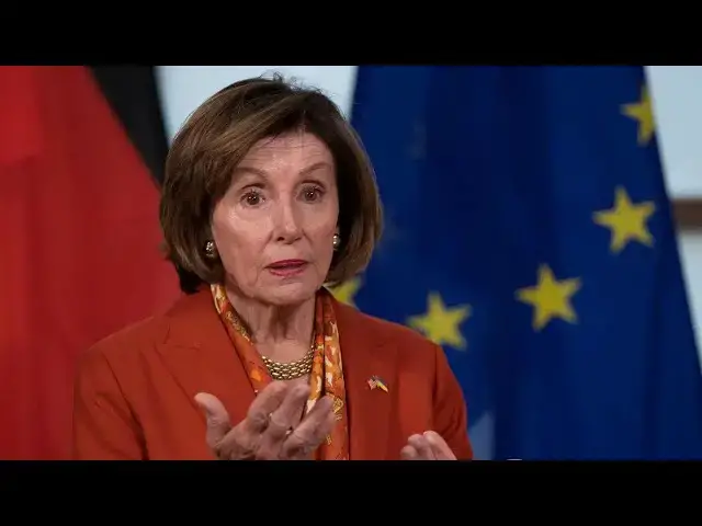 Video thumbnail for Nancy Pelosi Says The Unthinkable On Live TV - Reporter Left Speechless