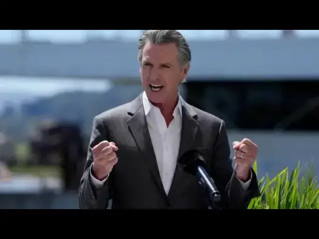 Video thumbnail for Gavin Newsom Makes 2024 Announcement - He's All In