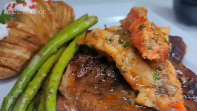 Video thumbnail for Lobster & Steak Dinner