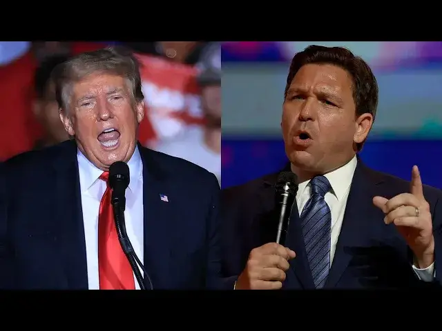 Video thumbnail for DeSantis OUT?? Trump Shares Massive Insider News On Ron's Next Move