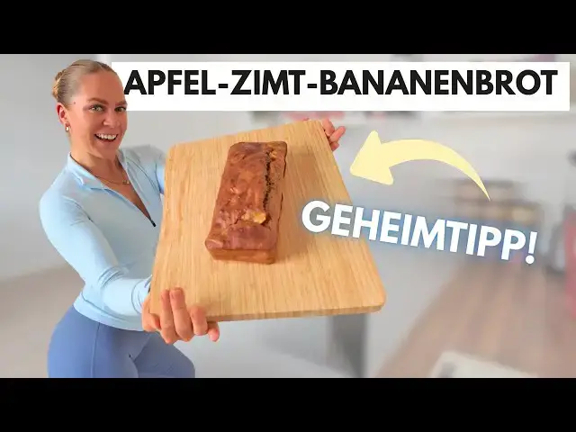 Video thumbnail for BANANENBROT GEHEIMTIPP! Kein Industriezucker & sehr saftig