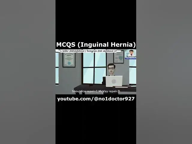 Video thumbnail for MCQS Inguinal Hernia 9 #shorts #hernia #mcqs #trending #doctor #medical_exam #medical_exam #surgery