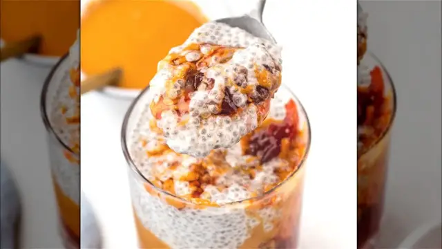 Video thumbnail for PB&J Chia Seed Pudding Recipe