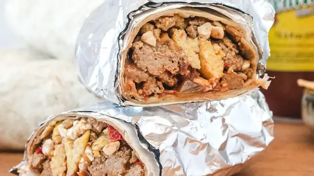 'Video thumbnail for Our High-Protein Breakfast Burrito Is Ideal For Meal Preppers'