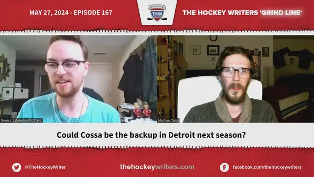 Video thumbnail for Red Wings - Could Sebastian Cossa Be the Backup in 2024-25