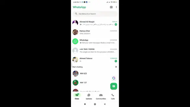Video thumbnail for How to pin someone's chats on WhatsApp