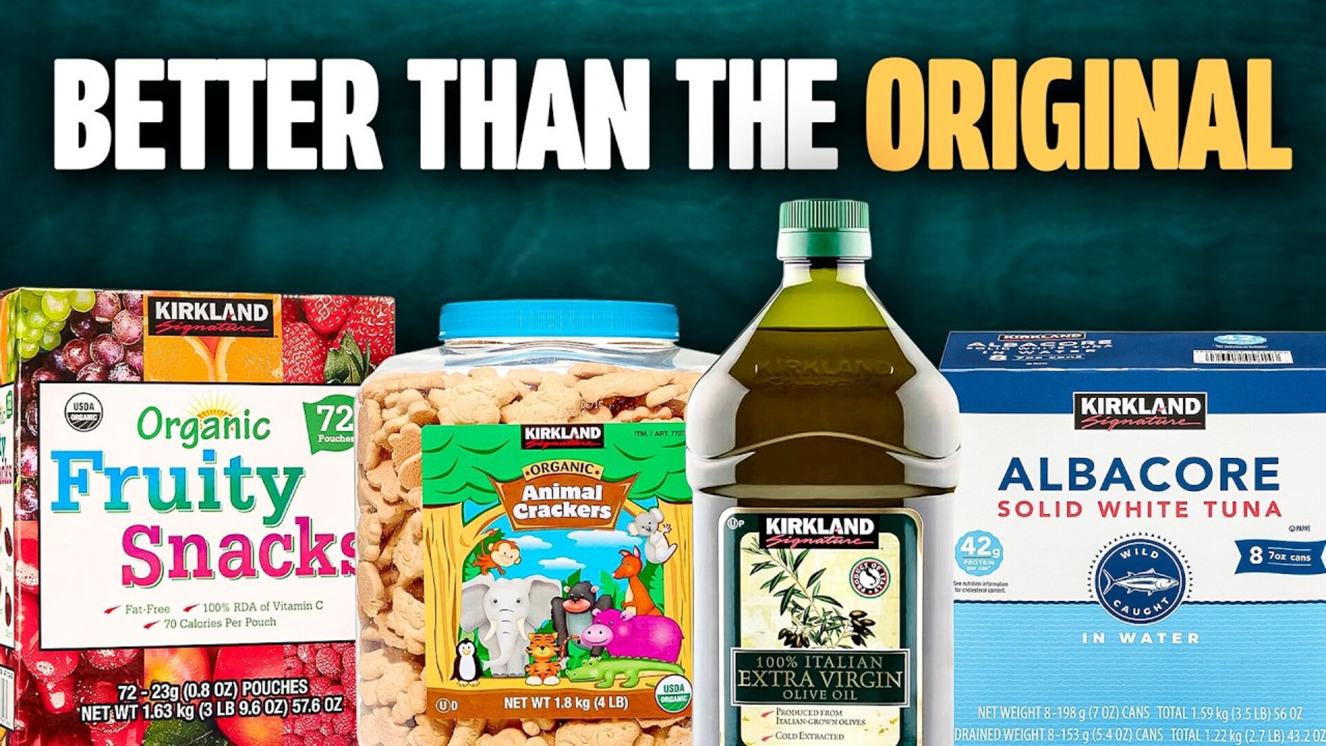 Video thumbnail for Kirkland Signature Products That Are Better Than The Brand Name Original