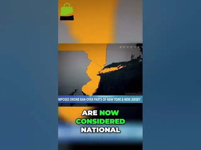 'Video thumbnail for Drone Flights Banned: Security Measures Over NYC and NJ'