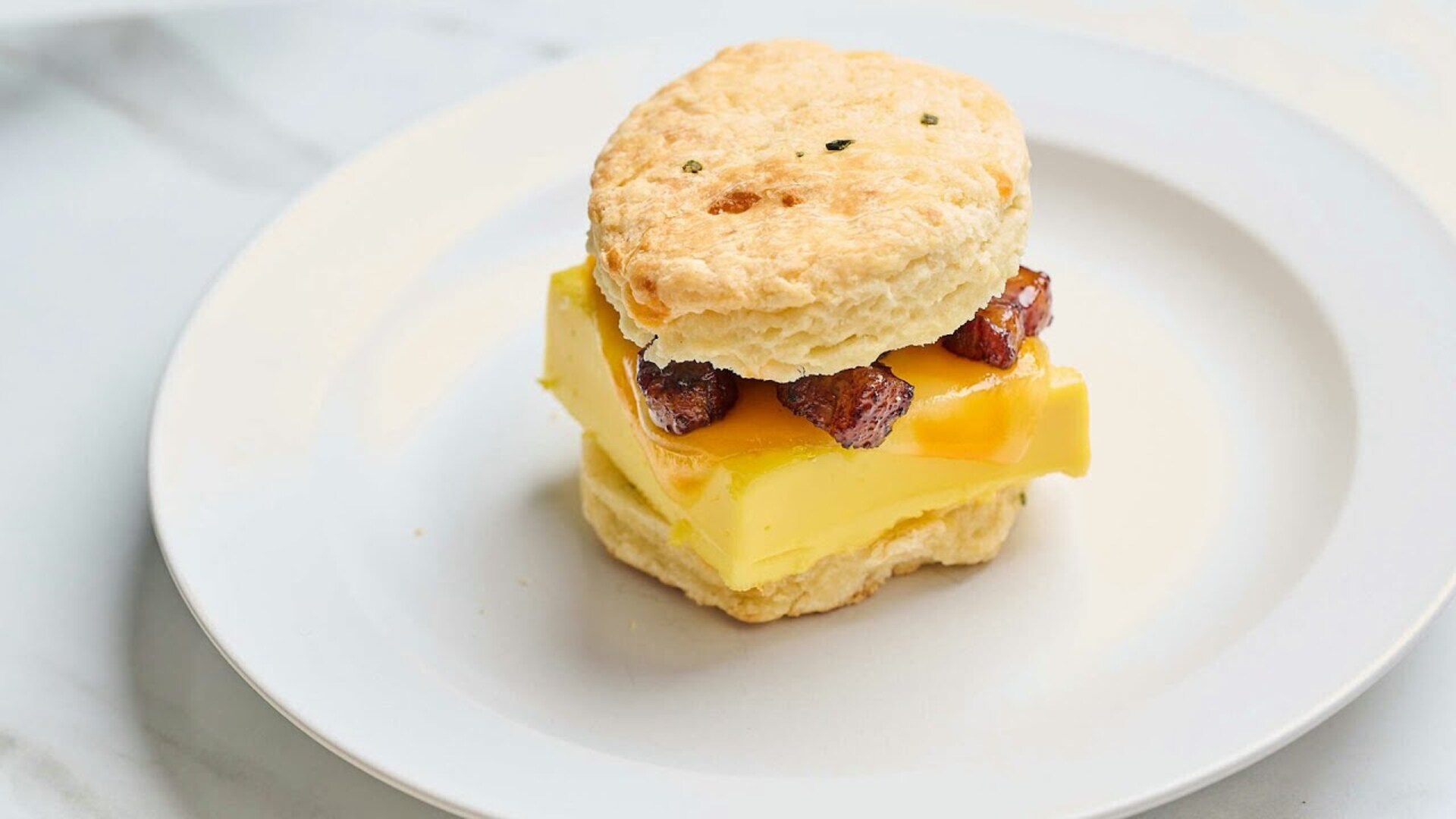 Video thumbnail for Ultra Deluxe Bacon, Egg, And Cheese Biscuit Recipe