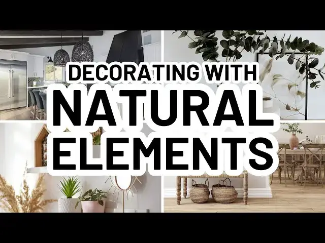 'Video thumbnail for HOW TO DECORATE With Natural Material ON A BUDGET (Home Decorating Ideas)'