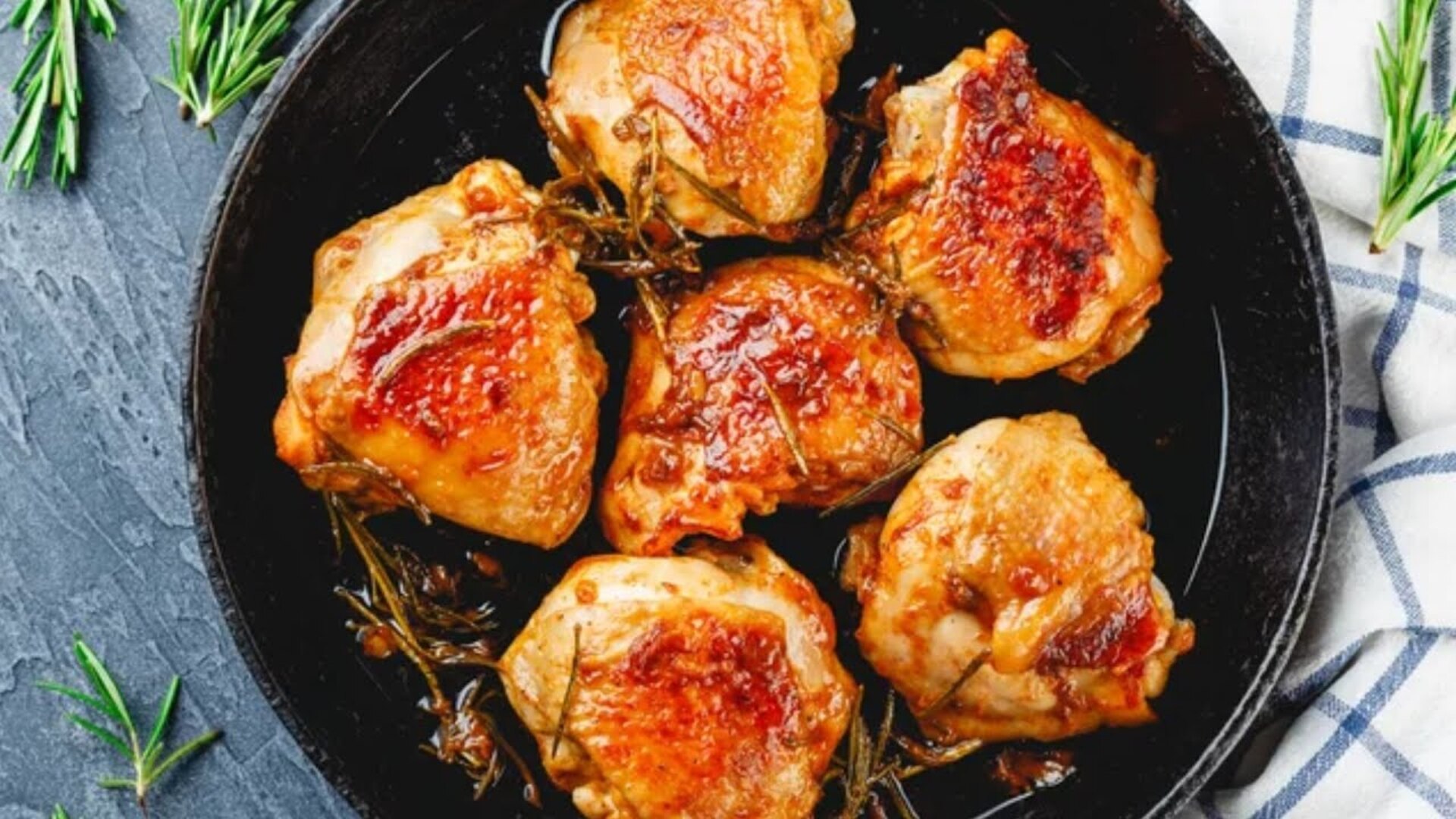 Video thumbnail for The Surprising Item You Can Use To Get Crispy Chicken Thighs
