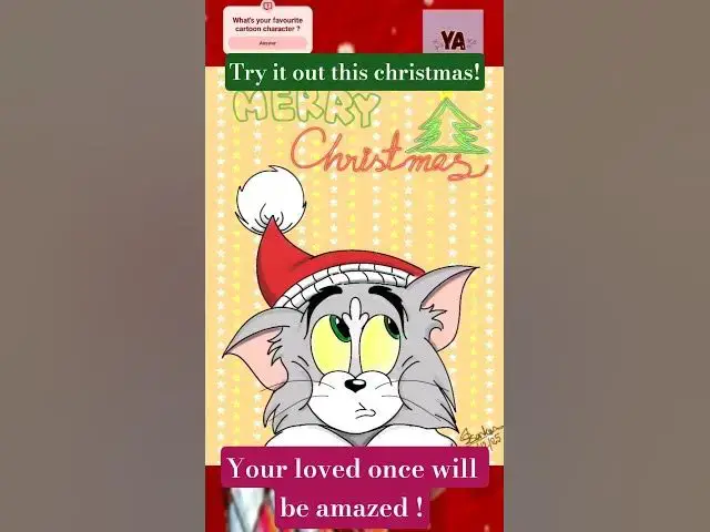 Video thumbnail for Amaze your loved once this Christmas 🎄🤯 || #christmas #tom #digitalart #lastminutetips #cards