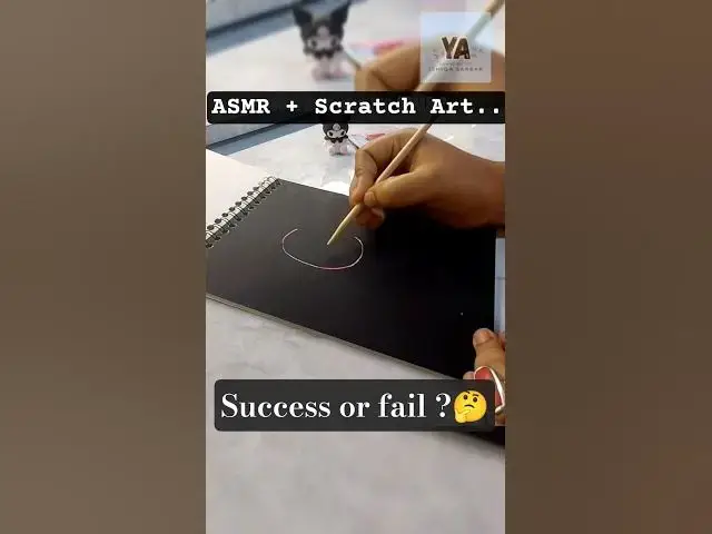 Video thumbnail for Scratch Art + ASMR .. 🖊😌.. ||#art #scratchbook #drawing #funcolors #asmrsounds #ganesh