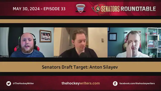 Video thumbnail for Senators 2024 NHL Draft Targets - Anton Silayev