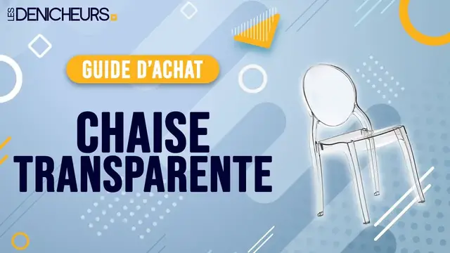 Video thumbnail for 👓 MEILLEURE CHAISE TRANSPARENTE (2022) - Comparatif & Guide d'achat