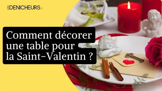 Video thumbnail for 💋 10 idées romantiques pour décorer une table pour la Saint Valentin 💝 💌