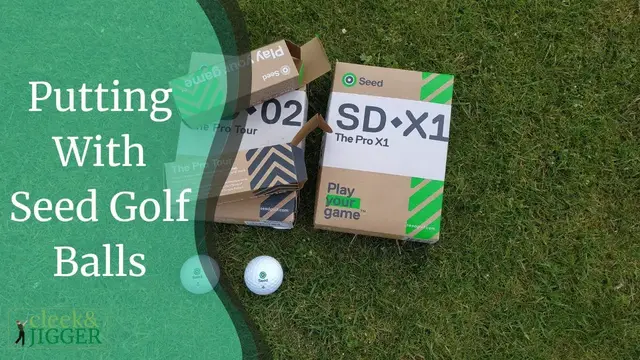 Video thumbnail for Putting with Seed golf balls