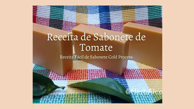 'Video thumbnail for Receita de Sabonete de Tomate'