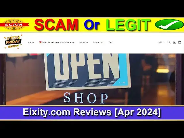 Video thumbnail for Eixity Reviews (April 2024) - Is This A Legit E-Commerce Site? Find Out! | Product Review