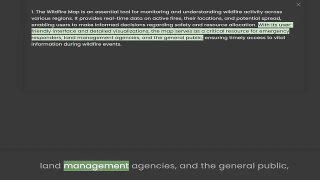 Video thumbnail for various regions. It provides real-time data on active fires, their locations, and potential spread, enabling users to make informed decisions regarding safety and resource allocation. With its user-friendly interface and detailed visualiz