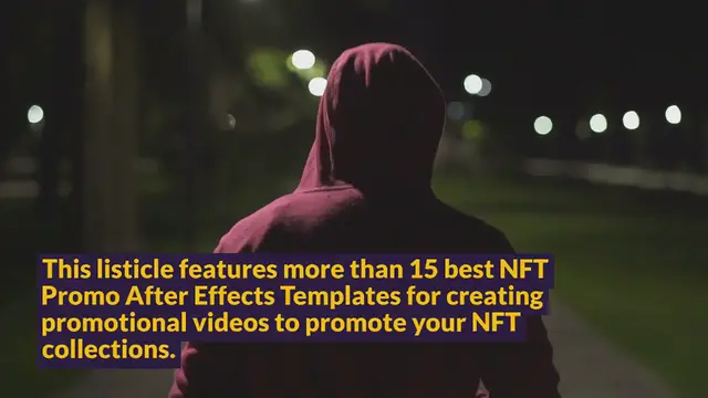 Video thumbnail for 15+ Best NFT Promo After Effects Templates