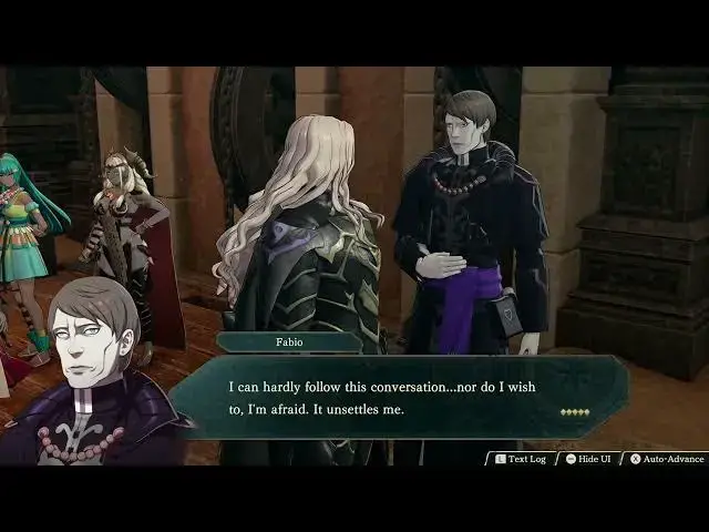 Video thumbnail for Fire Emblem: Fortune's Weave - 1 Theodora Path Ch 7: Theodora Meets Leda and Dietrich Cutscene